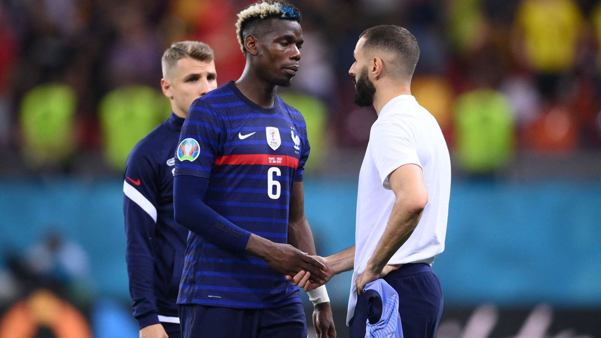 Pogba Benzema France