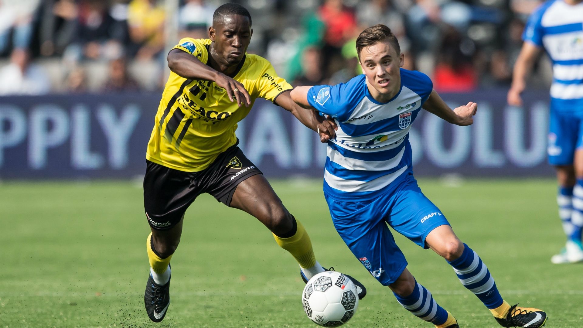 Torino Hunte, Ryan Thomas, VVV-Venlo - PEC Zwolle, Eredivisie 09242017