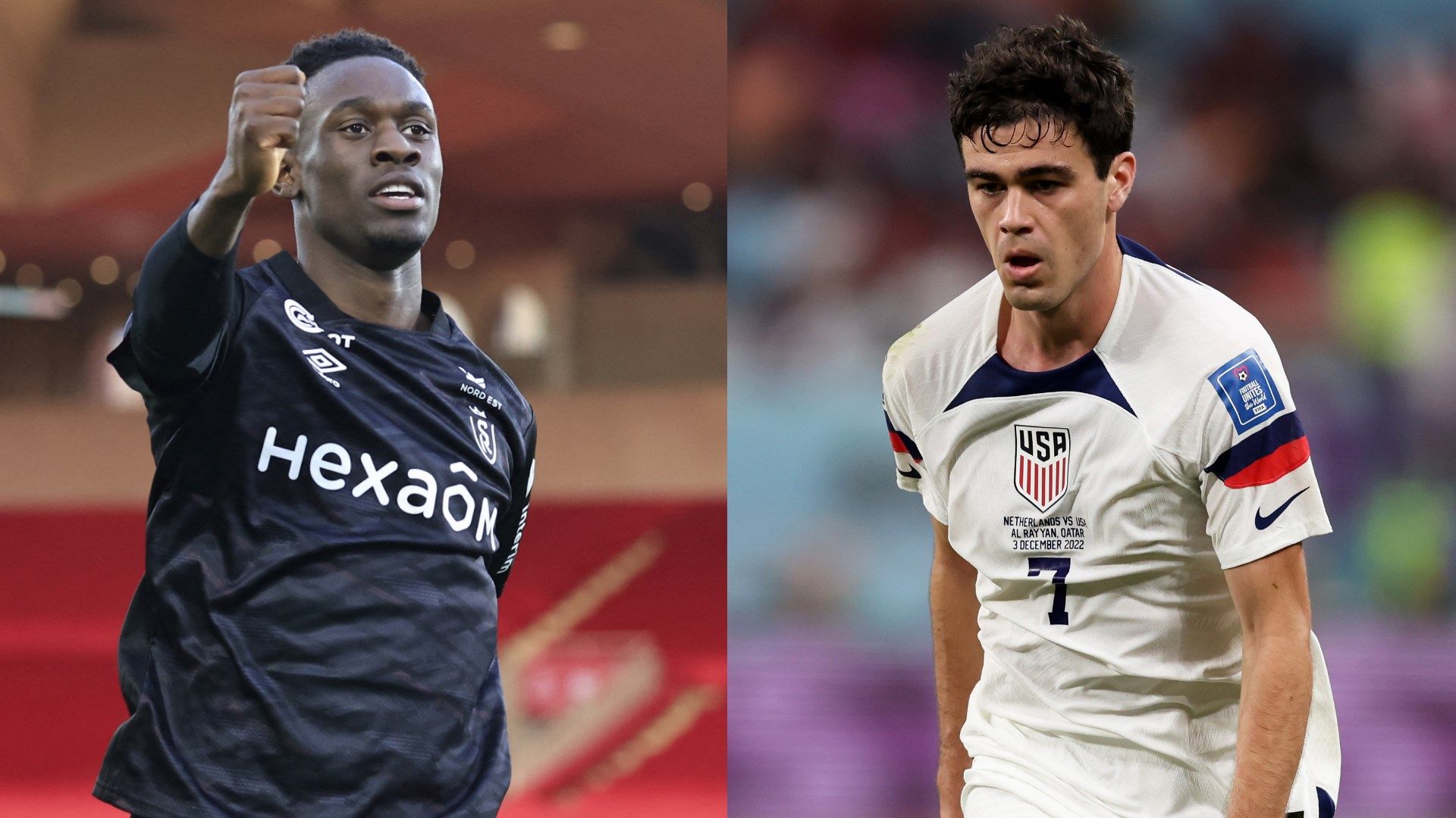 Balogun Reyna split USMNT