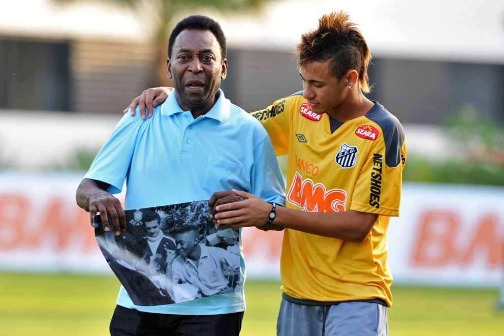 Pelé e Neymar