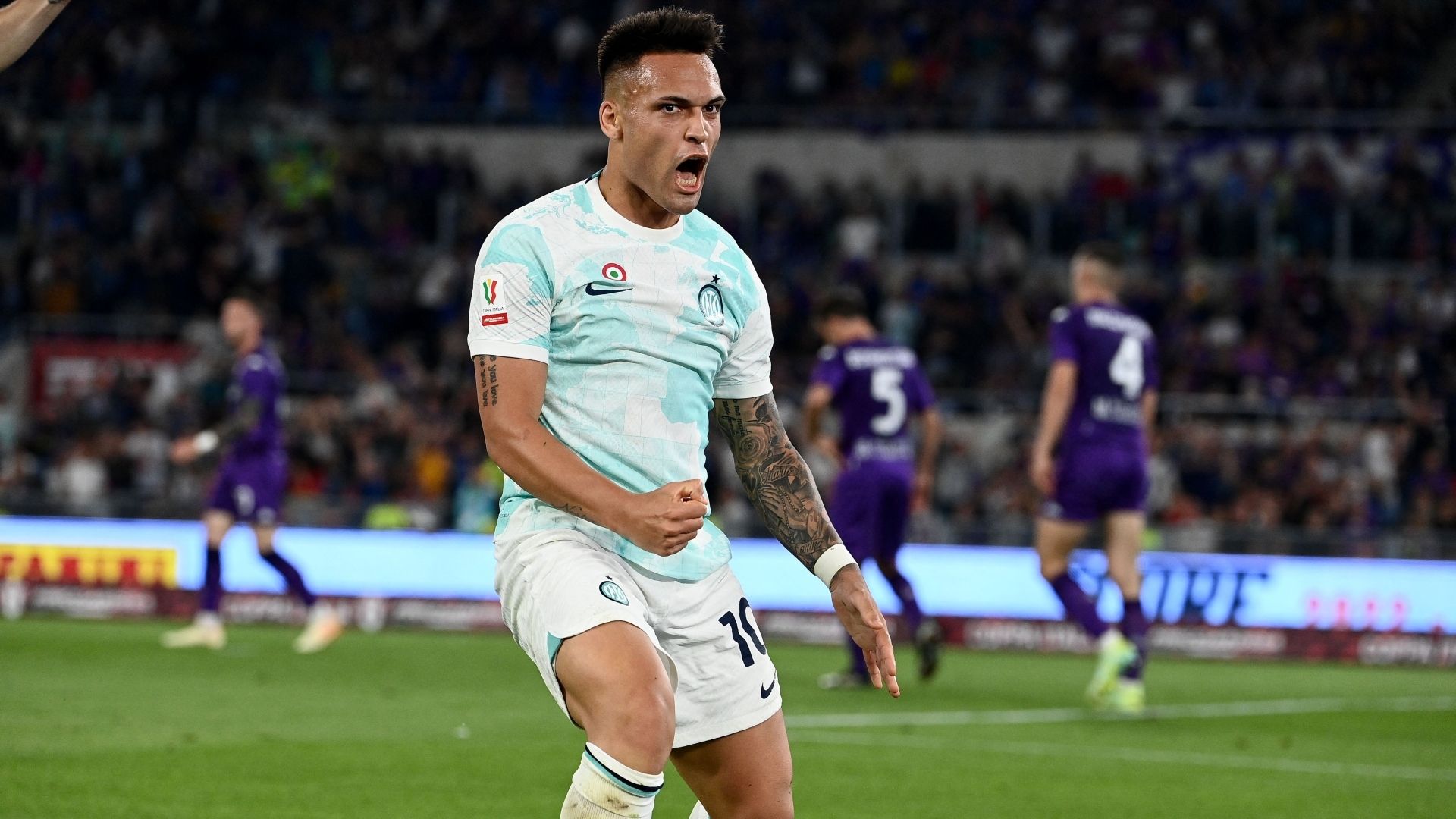 Lautaro Martinez Fiorentina Inter