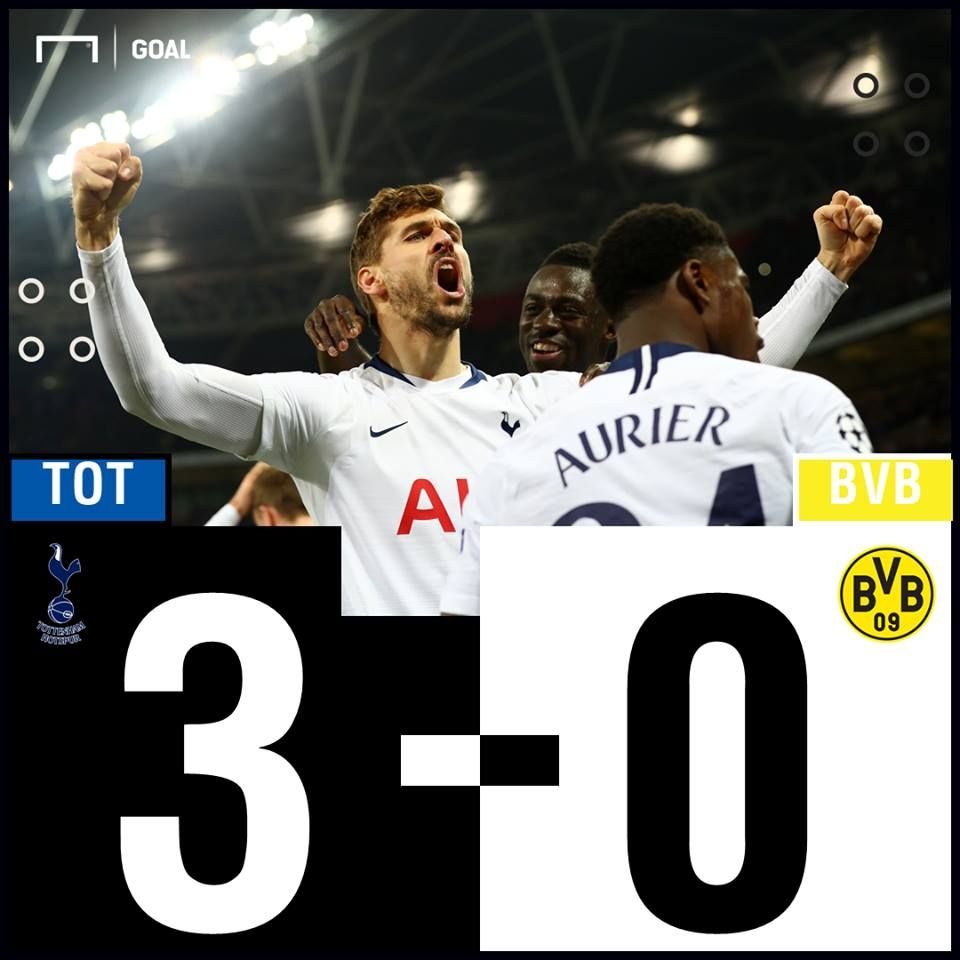 Tottenham vs Dortmund Result