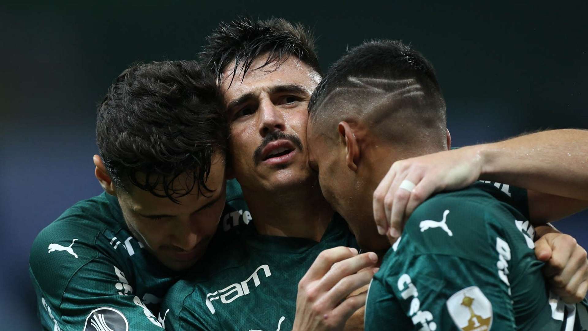 Willian Bigode Palmeiras Delfín Libertadores 02 12 2020