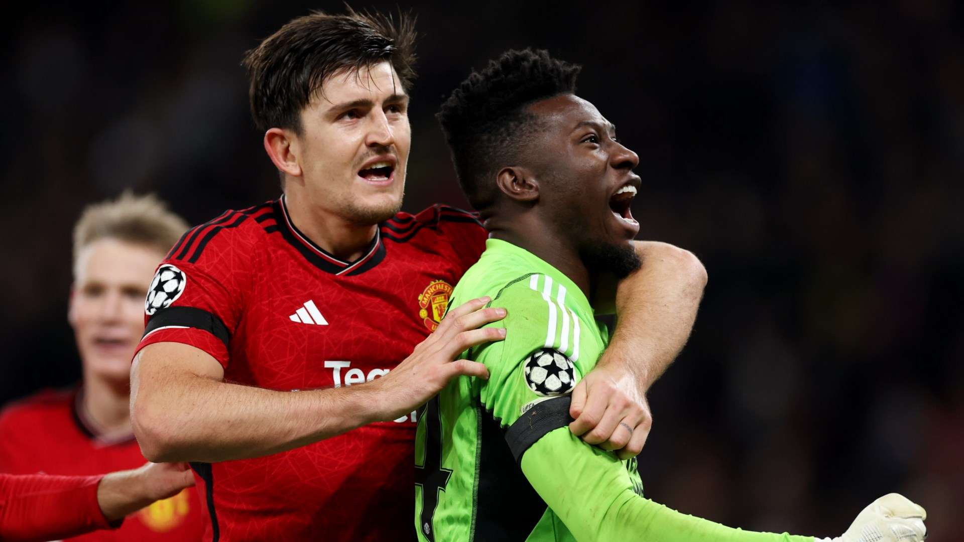 Harry Maguire Andre Onana Manchester United 2023-24