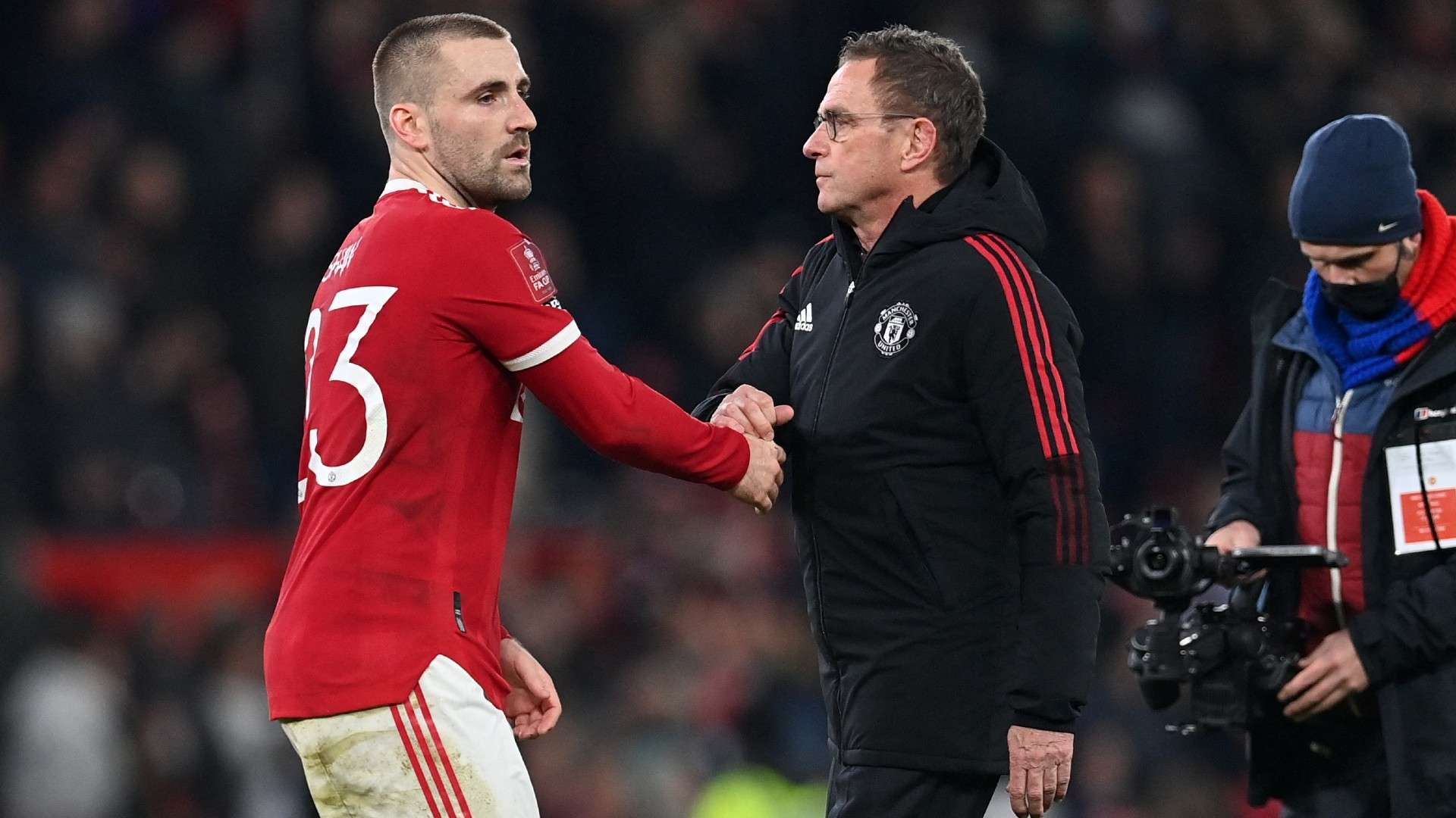 Luke Shaw Ralph Rangnick Manchester United 2021-22