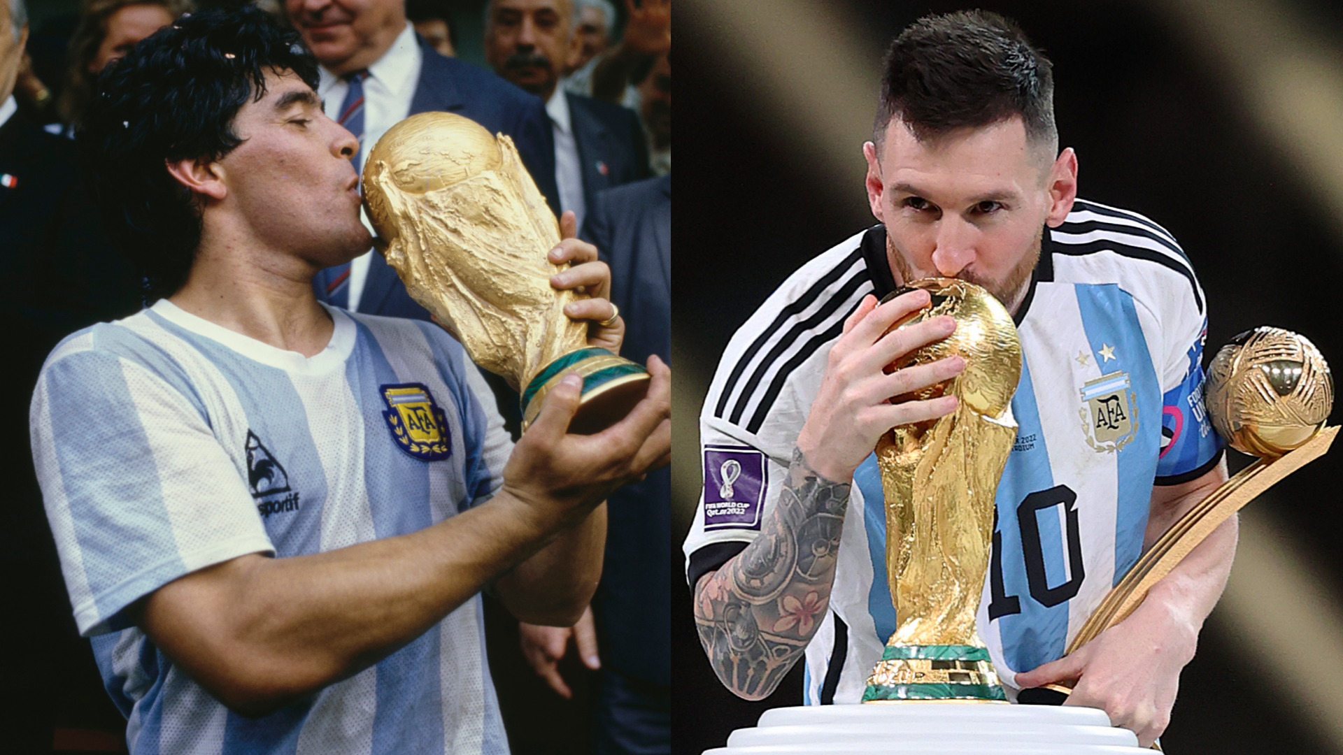 "Eine Maschine" und "ein Tänzer": Früherer Argentinien-Spieler spricht über Lionel Messi und Diego Maradona