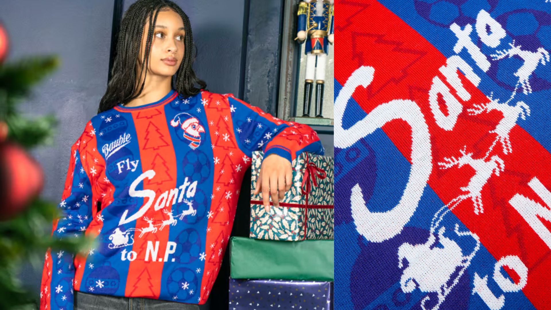 Fly Santa Christmas Jumper