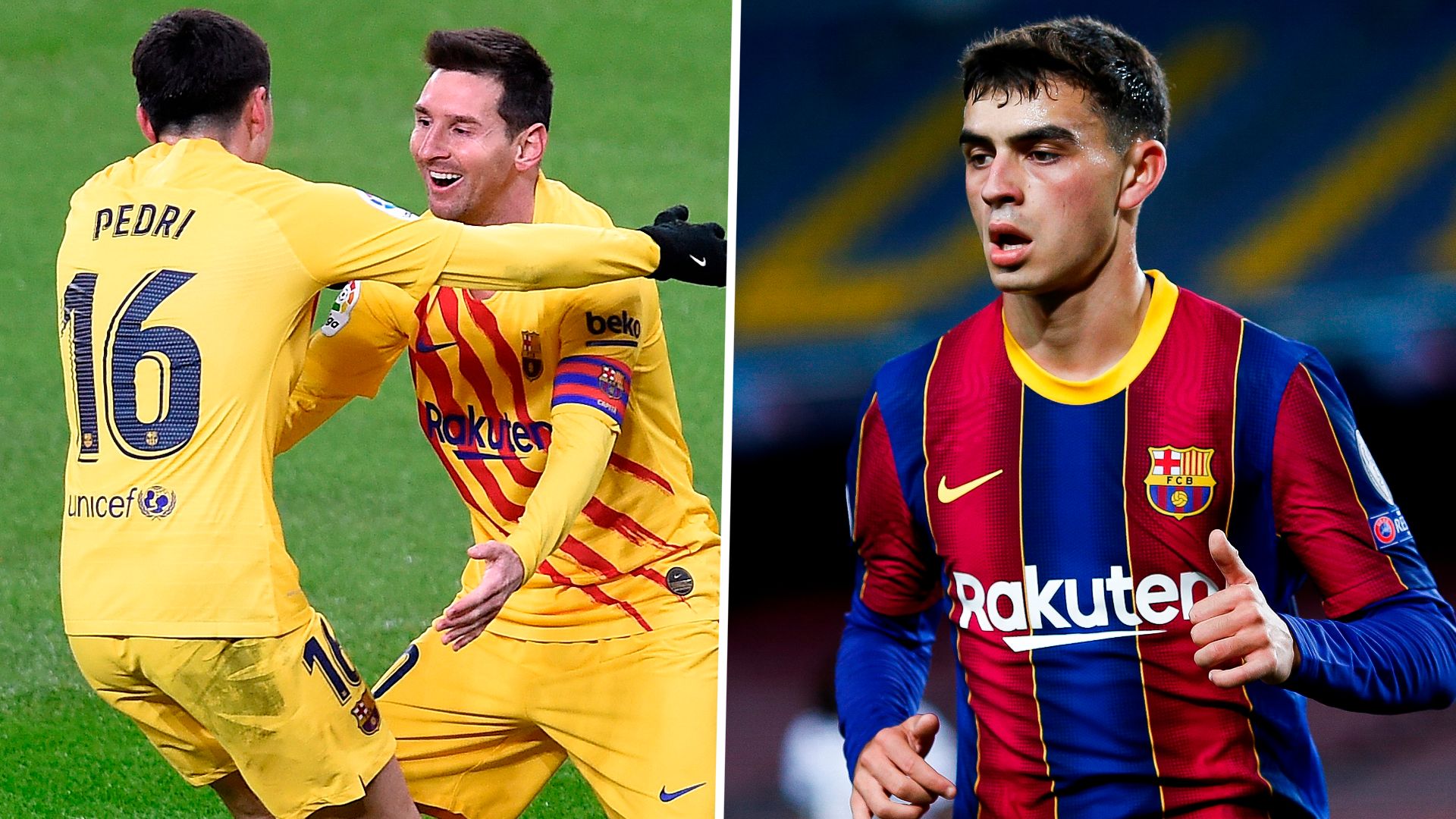 Pedri Messi Barcelona