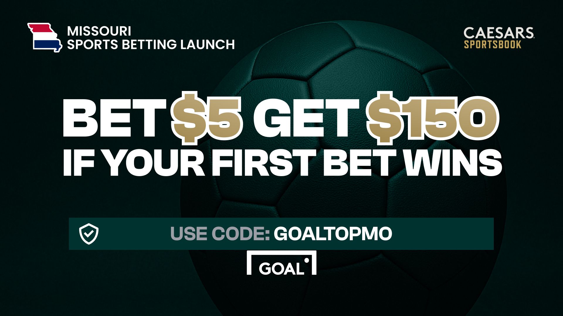 Caesars Missouri Promo Code GOALTOPMO