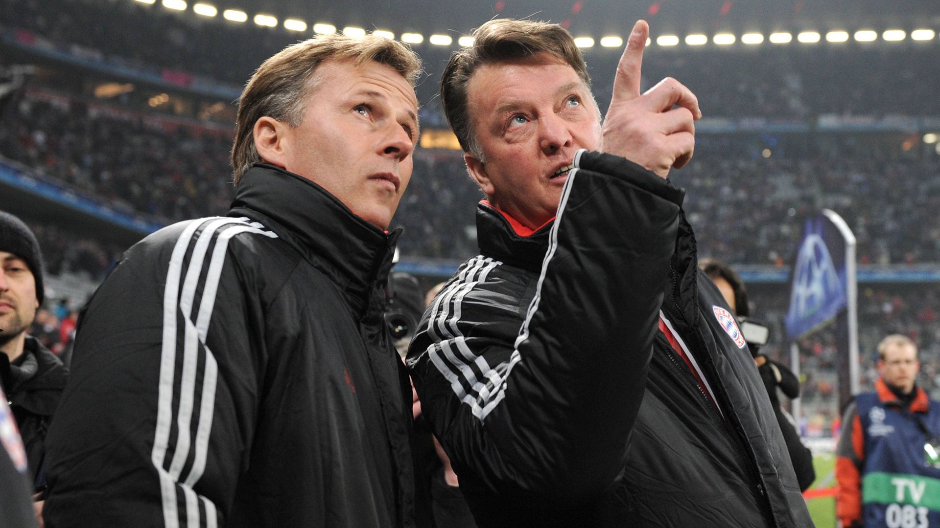 GER ONLY Andries Jonker Louis van Gaal FC Bayern 2010