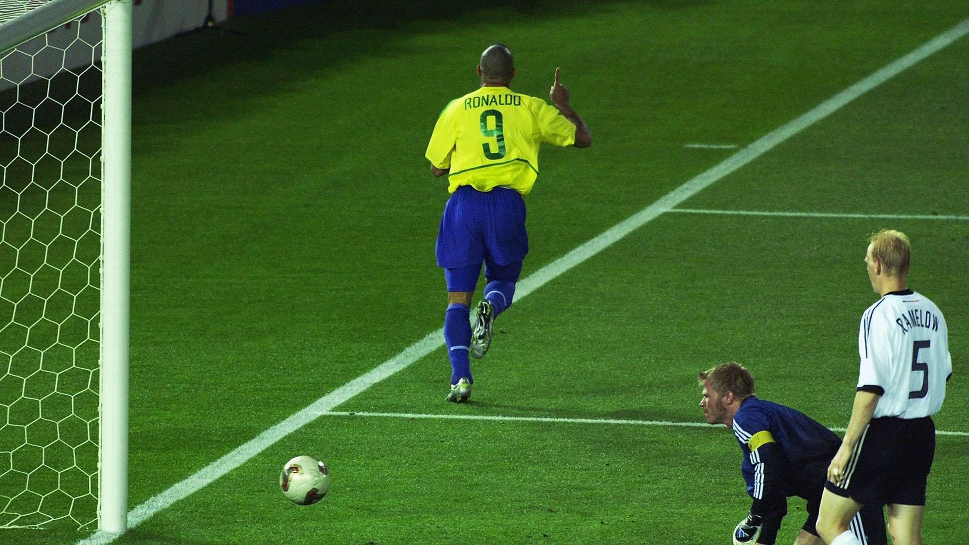 Ronaldo Brazil Germany World Cup 2002