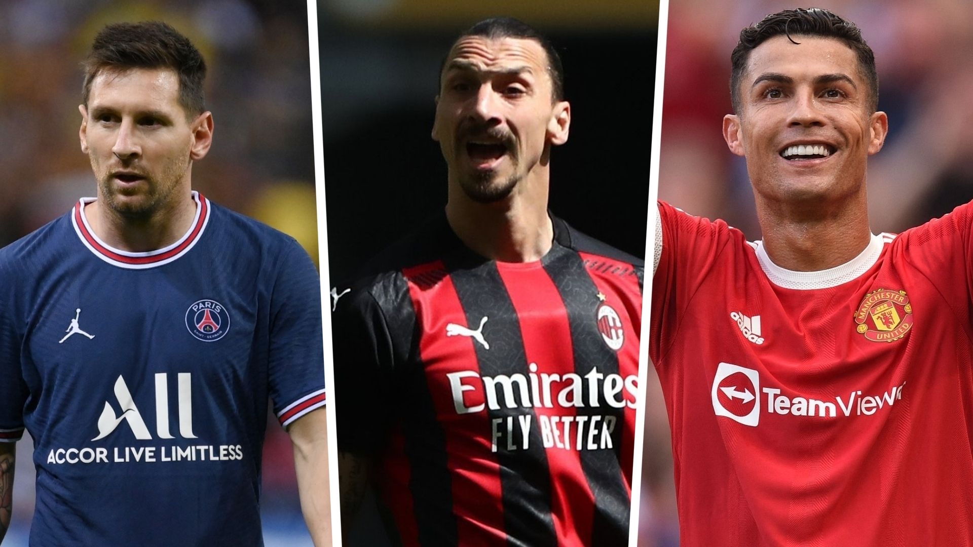 Messi & Ibrahimovic & Ronaldo