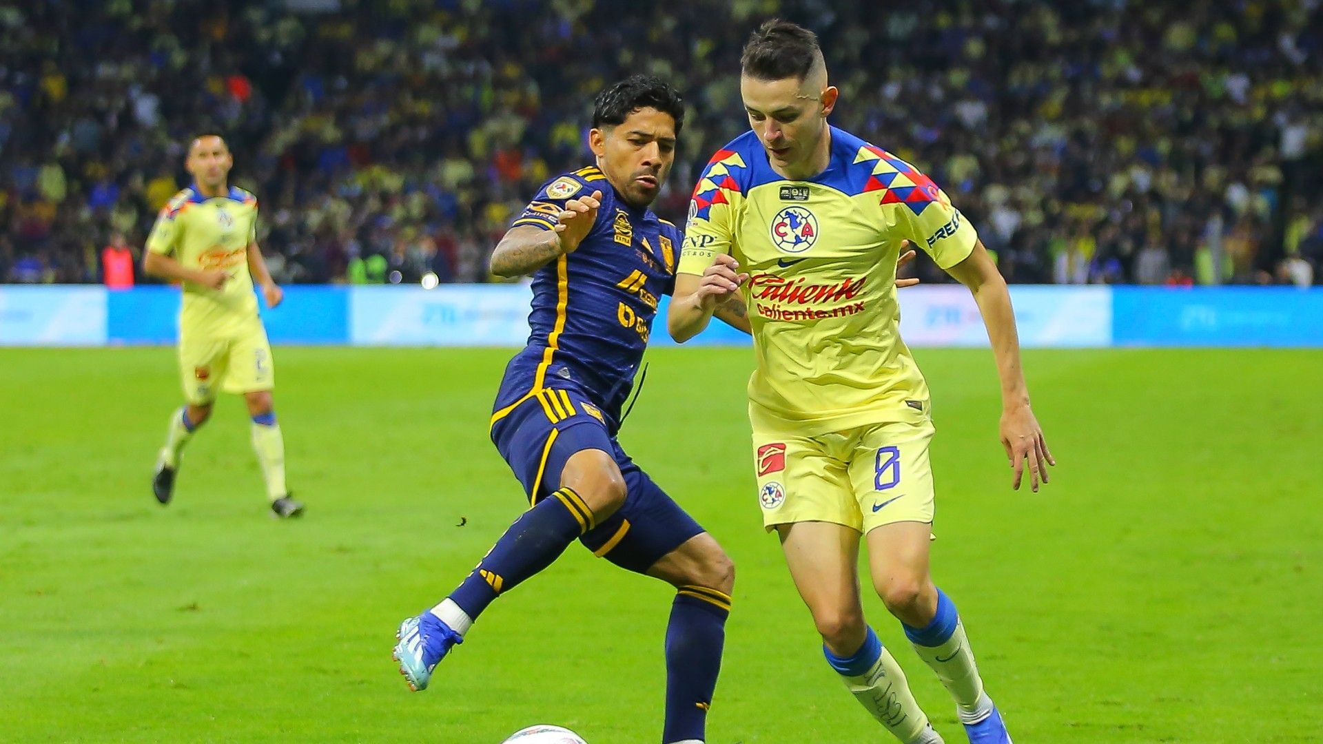 Javier Aquino Álvaro Fidalgo América Tigres Apertura 2023