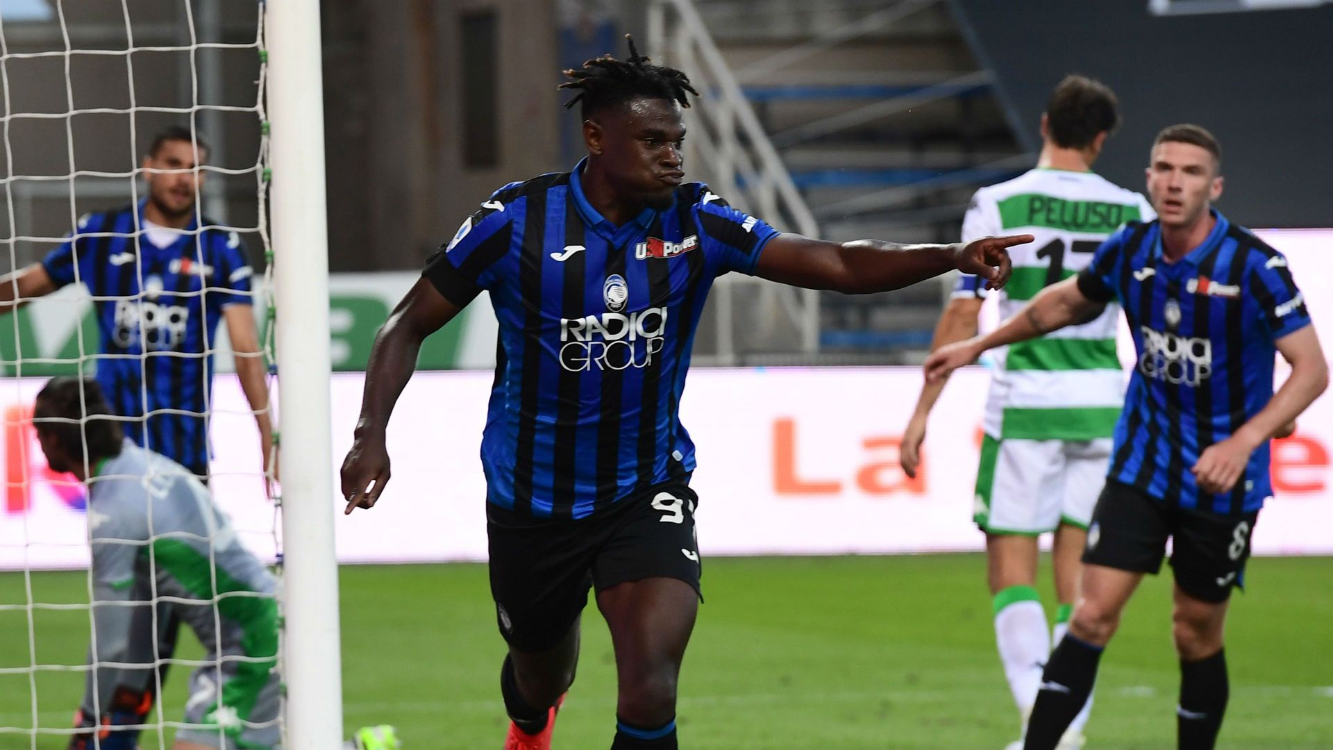 Duvan Zapata Atalanta Sassuolo