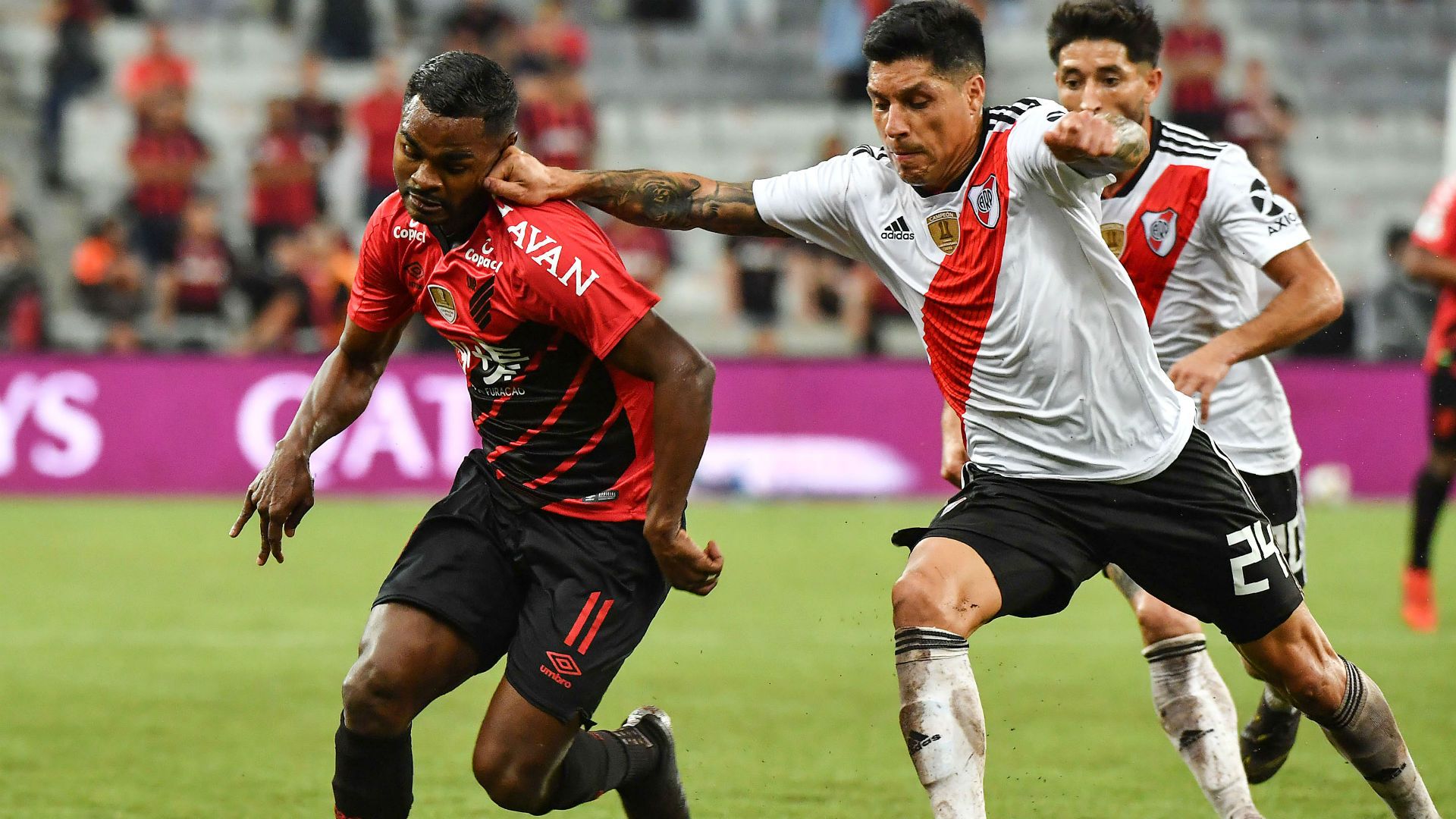 Enzo Perez Nikao Athletico Paranaense River Recopa Sudamericana 22052019
