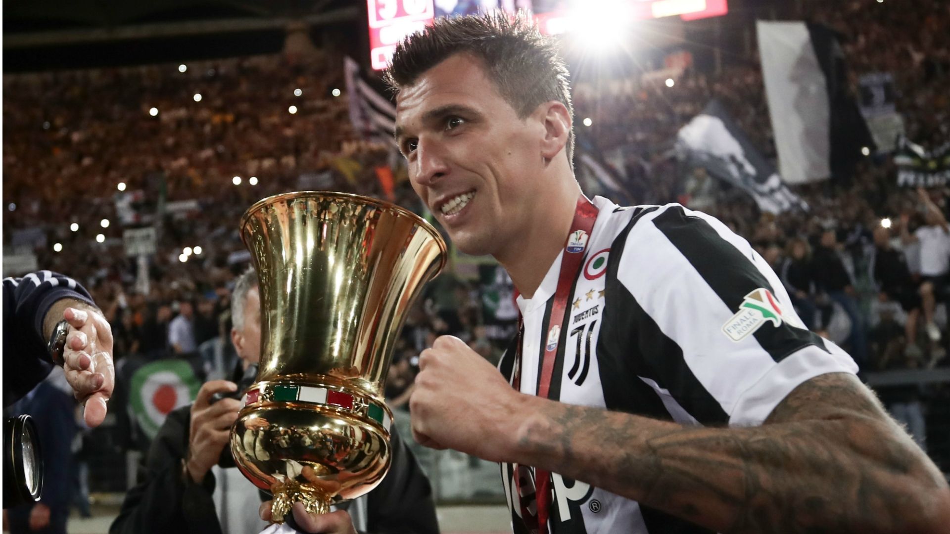 Mario Mandzukic Juventus Coppa Italia 2018