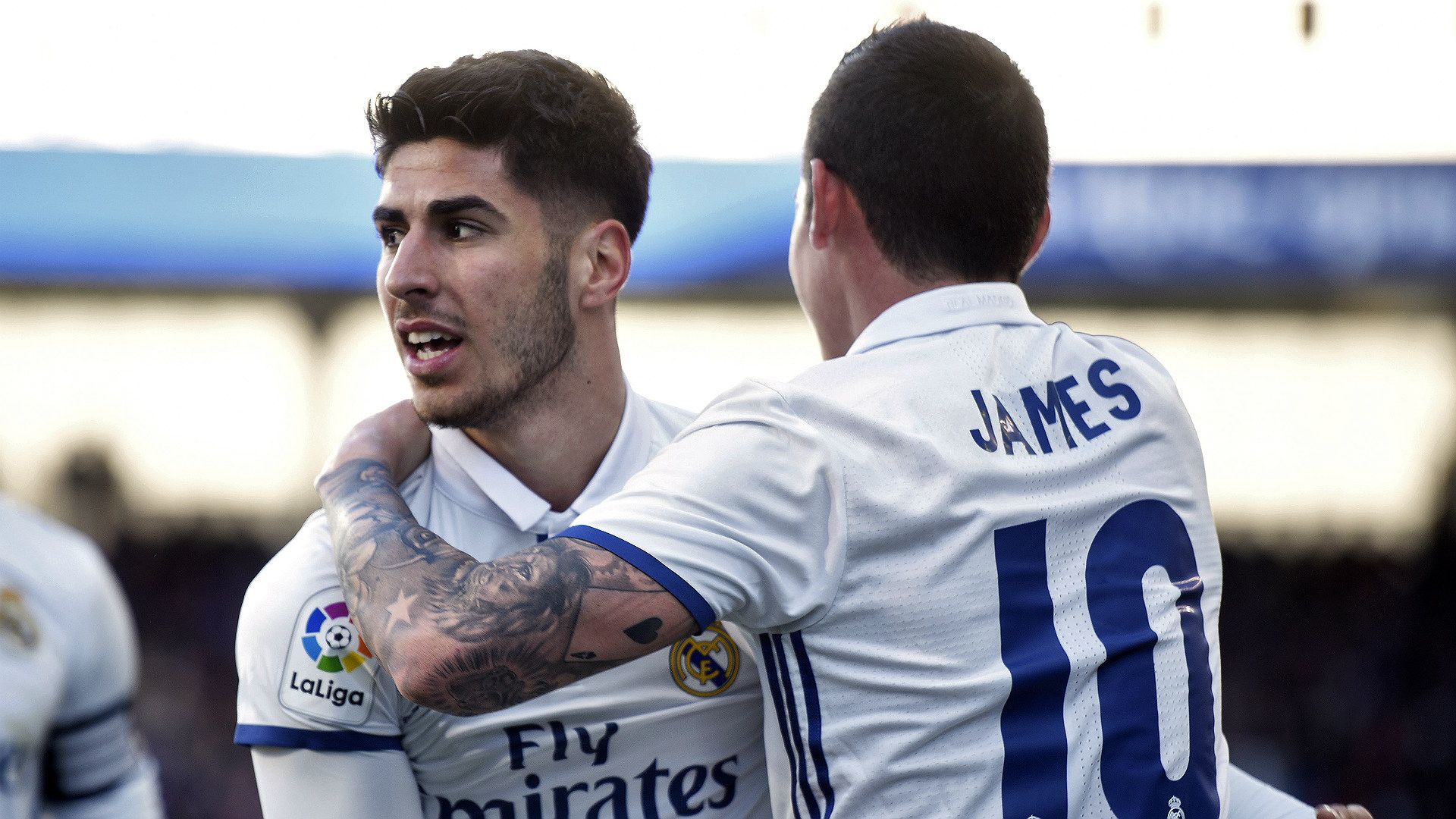 Marco Asensio James Rodriguez Eibar Real Madrid LaLiga 04032017