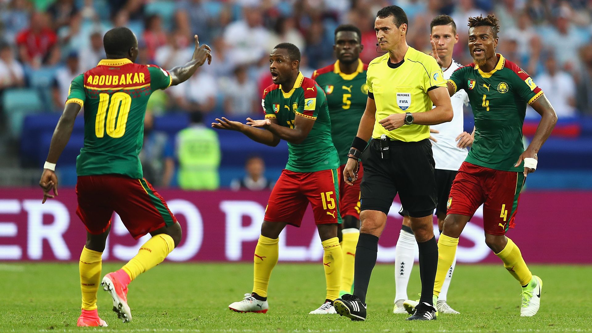 Wilmar Roldán Alemanha Camarões Copa das Confederações 2017