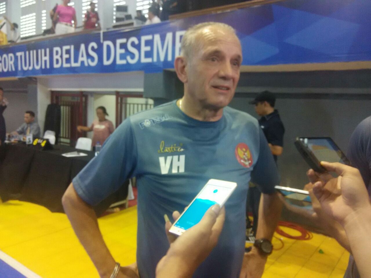 Vic Hermans - pelatih timnas futsal Indonesia