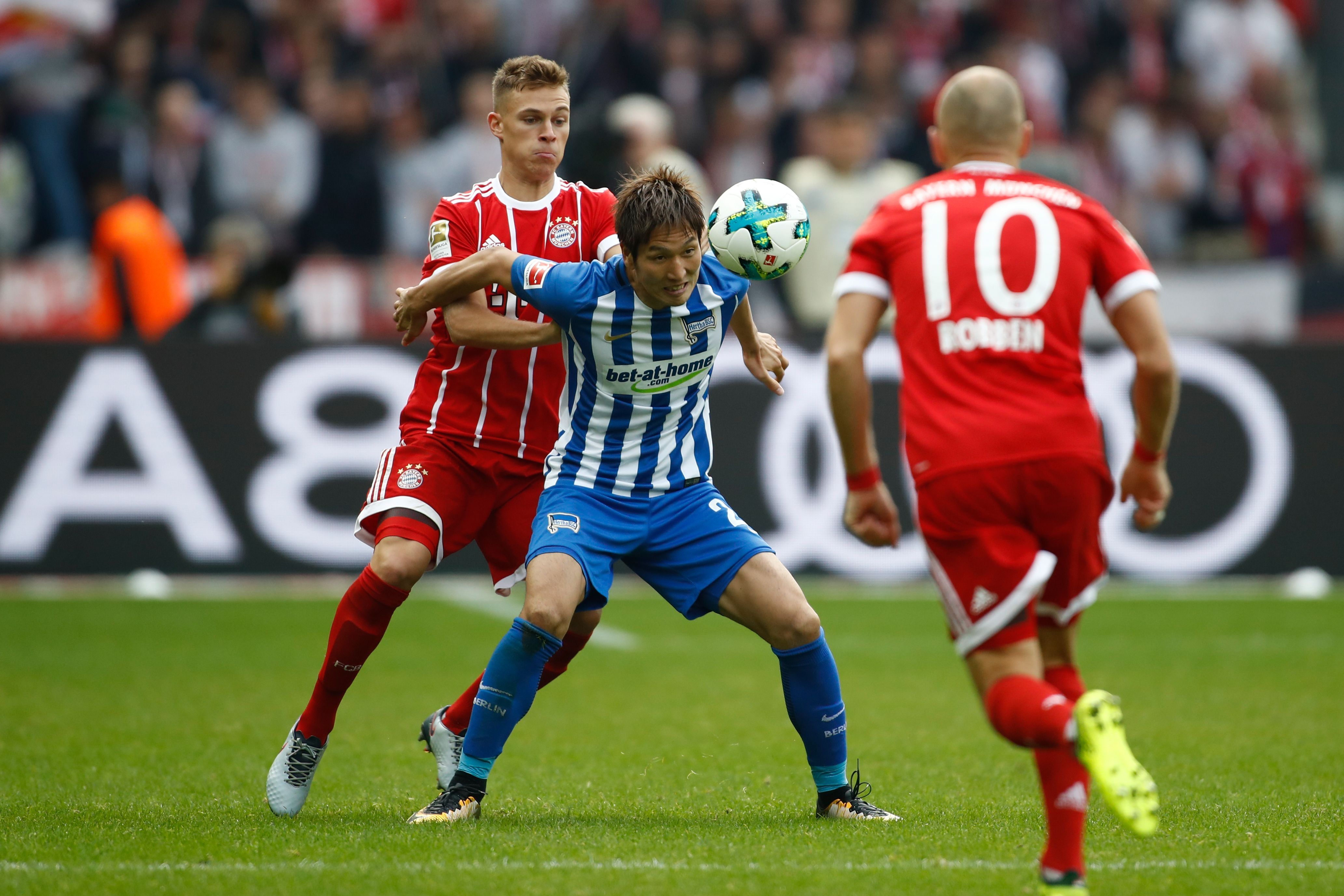 Hertha BSC FC Bayern Haraguchi 20170110