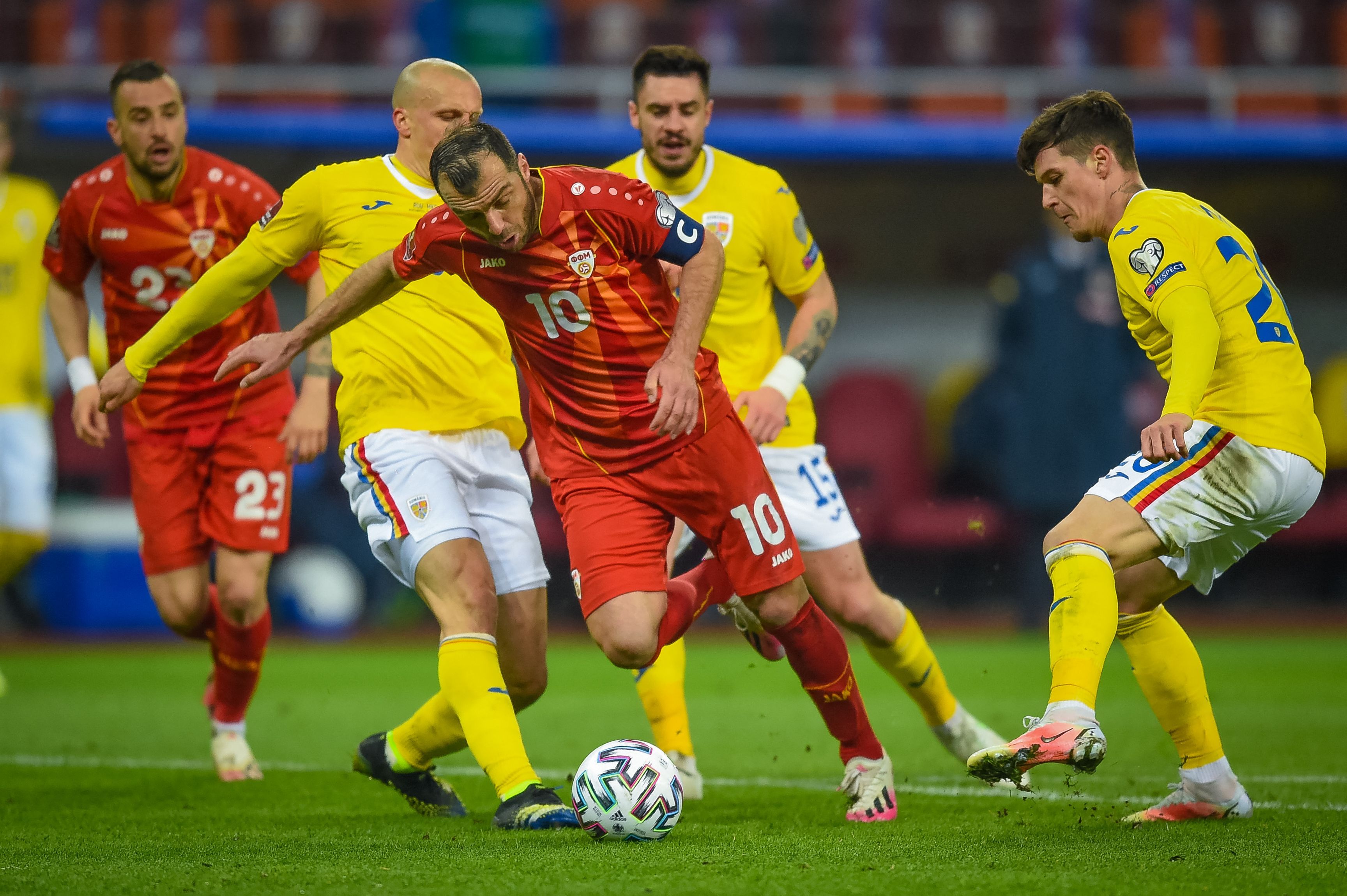 North Macedonia vs Romania 03.25.2021