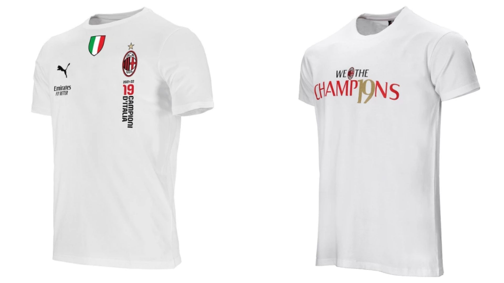 Milan tshirt celebrative