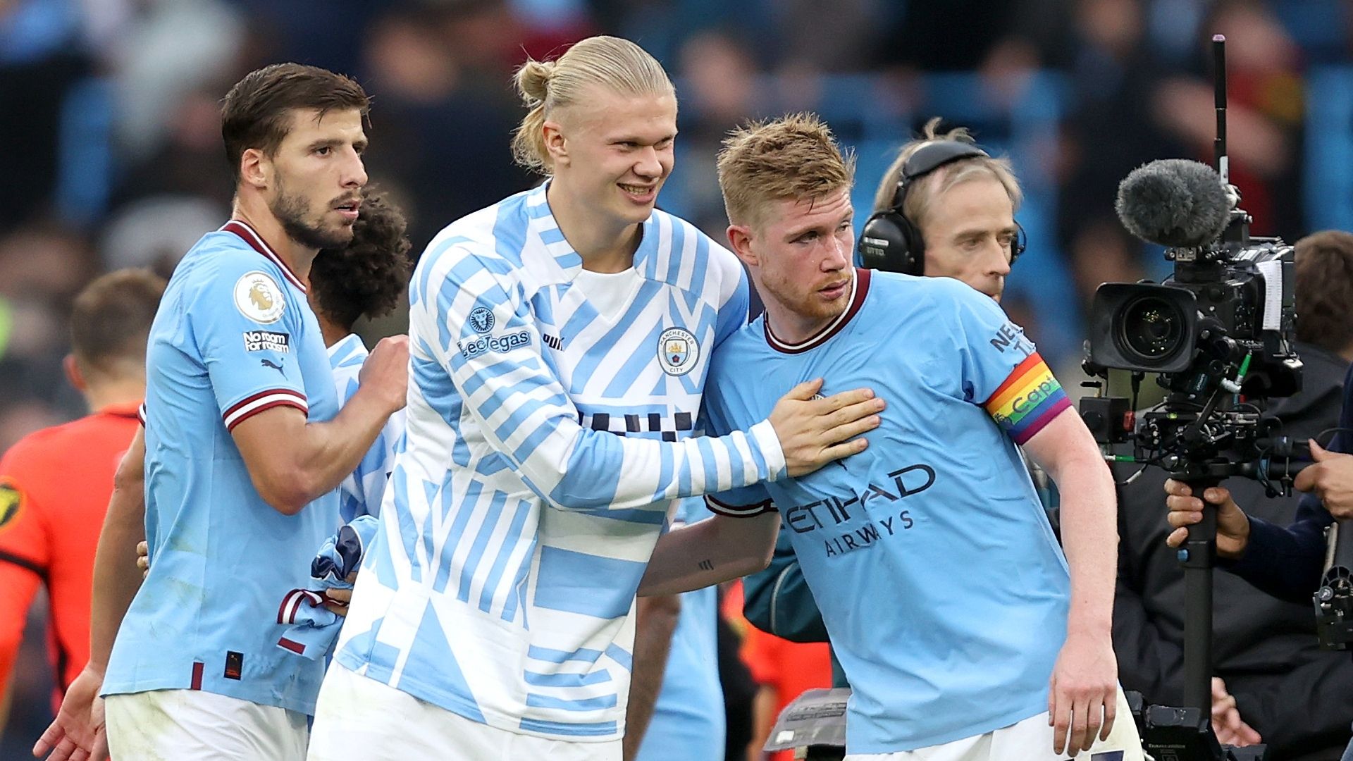 Erling Haaland Kevin De Bruyne Manchester City 2022-23