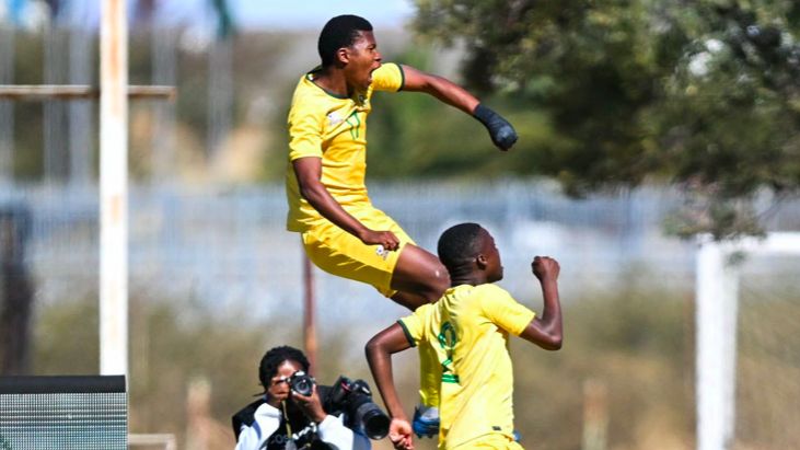 Njabulo Mzimela of South Africa's Amajita
