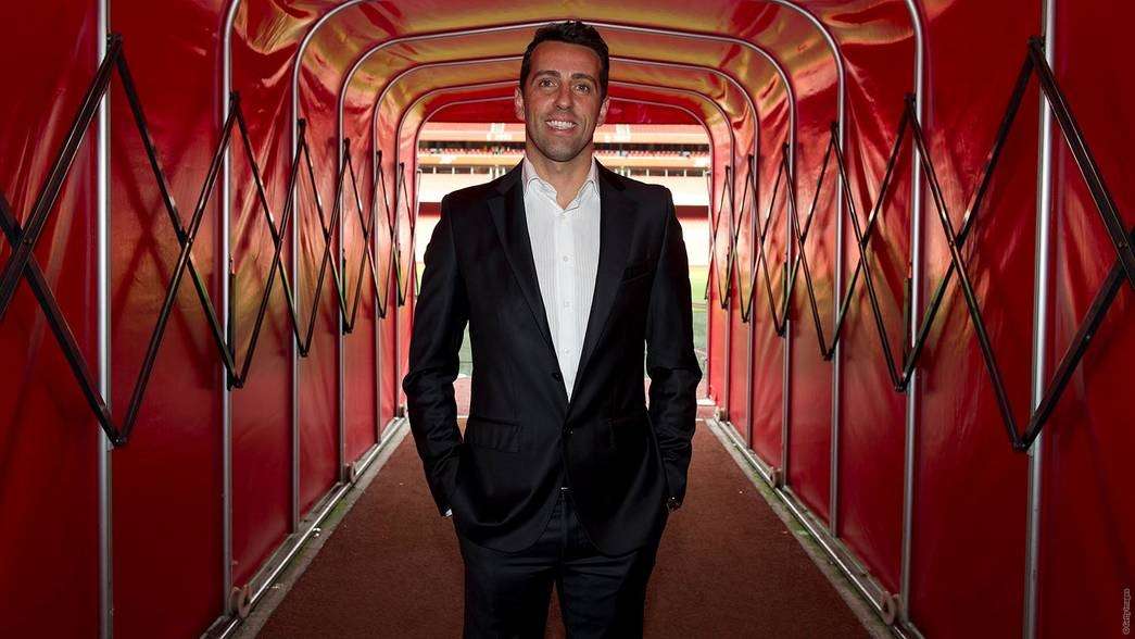 Edu é apresentado como diretor do Arsenal