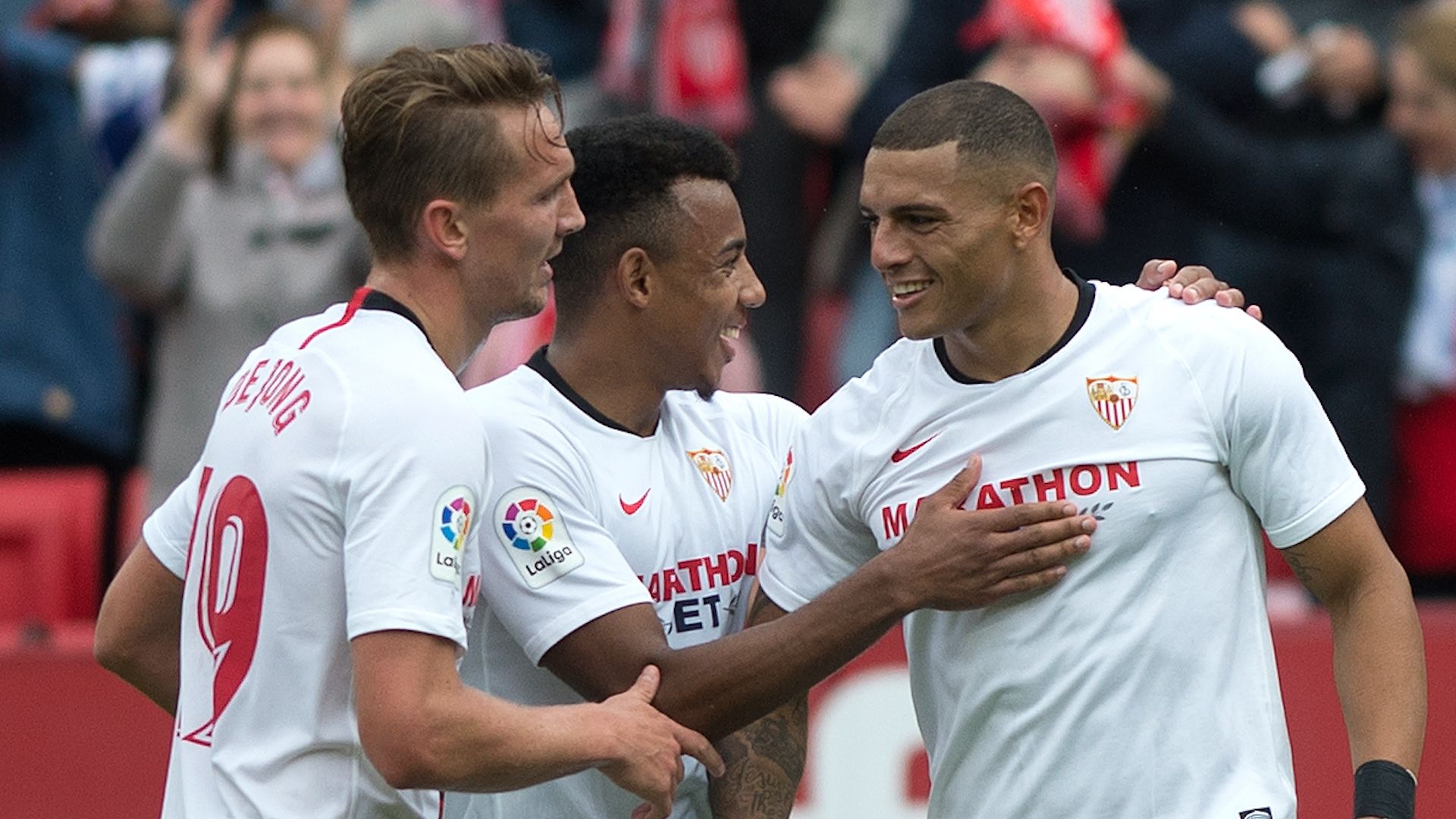 Diego Carlos De Jong Koundé Sevilla Leganés LaLiga