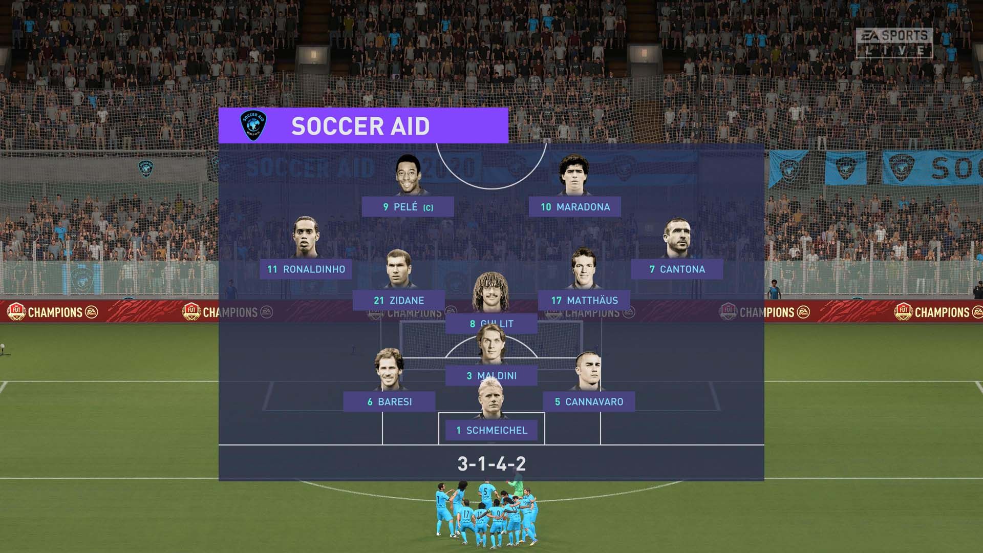 2- Lendas no FIFA 21