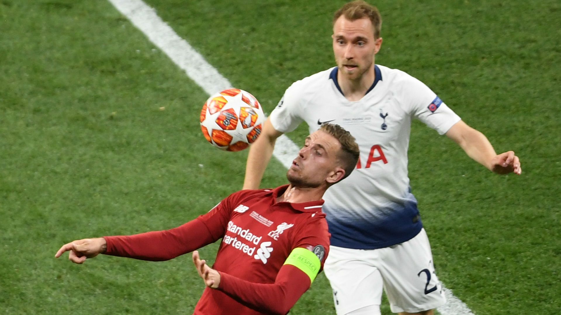 Jordan Henderson Christian Eriksen Liverpool Tottenham 01062019