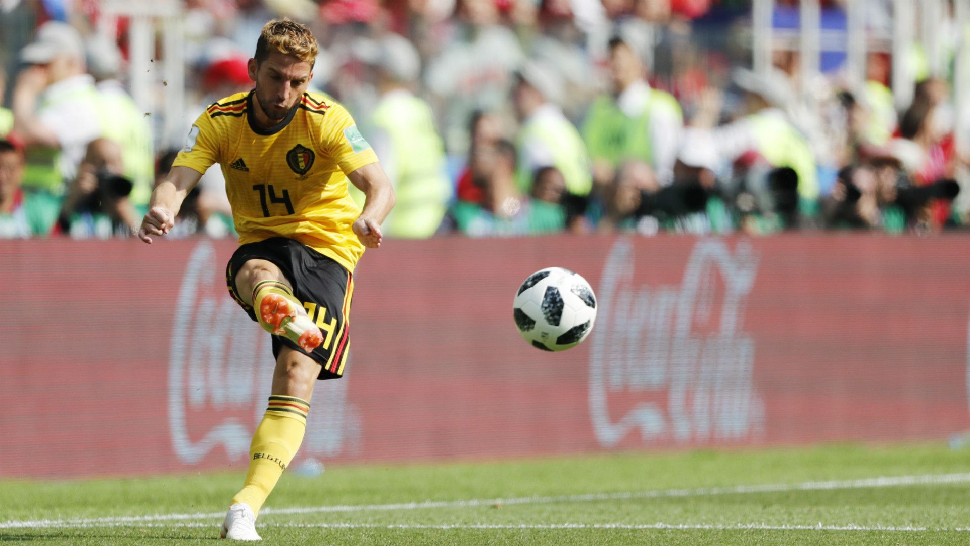Dries Mertens Belgium Tunisia World Cup