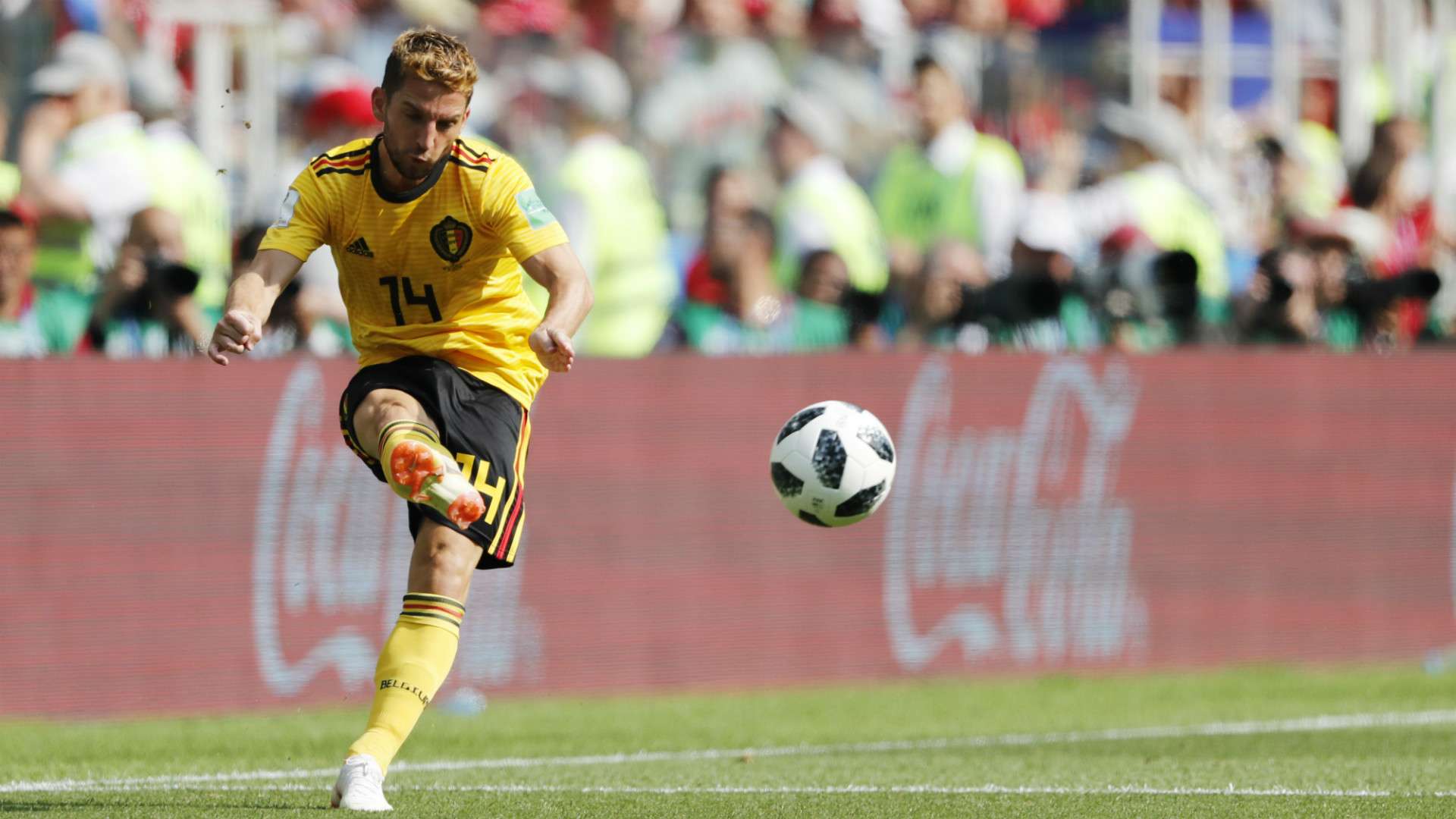Dries Mertens Belgium Tunisia World Cup
