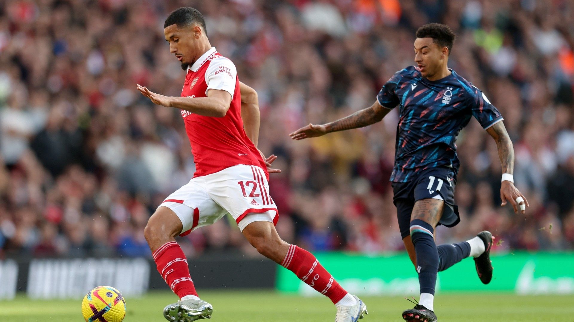 William Saliba Arsenal 2022-23