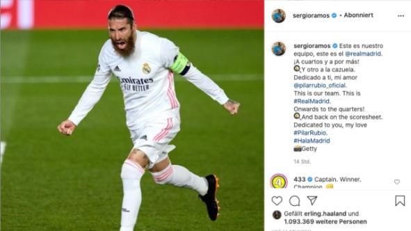 Ramos Haaland Twitter