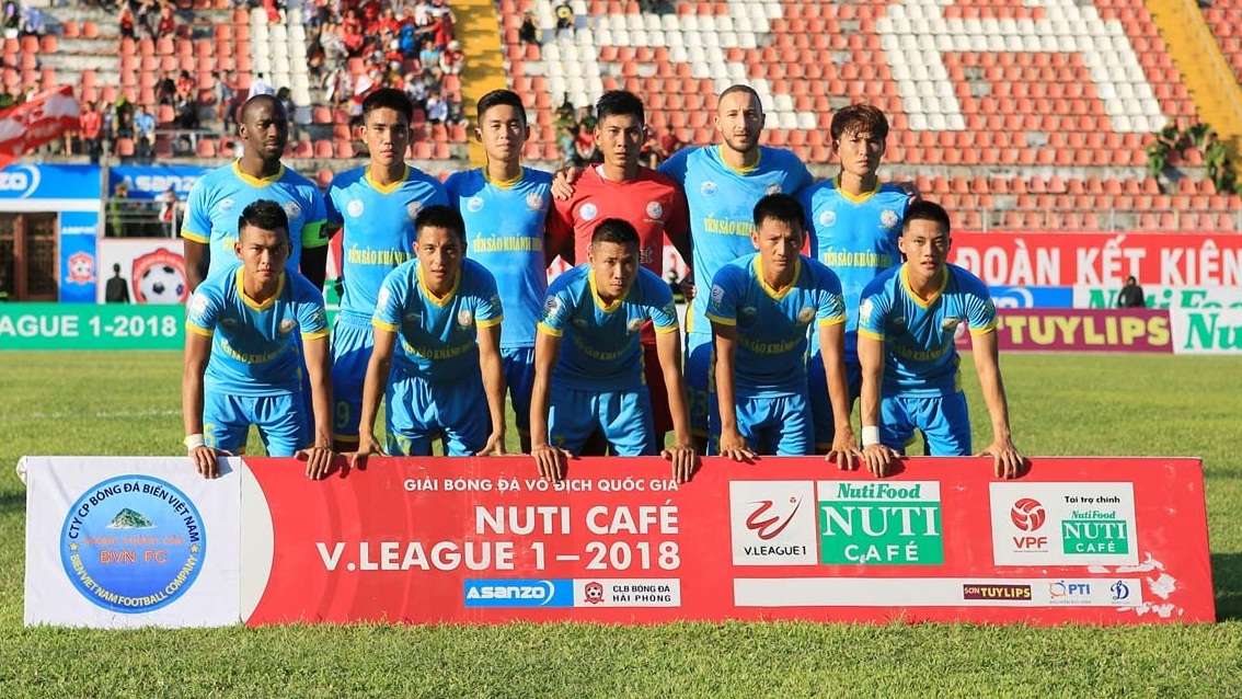 Hải Phòng Sanna Khánh Hoà BVN V.League 2018