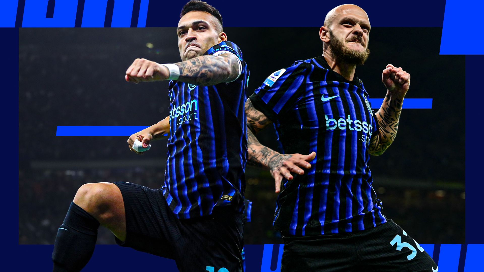 Grafica Lautaro Dimarco Inter 2025 2026 HD