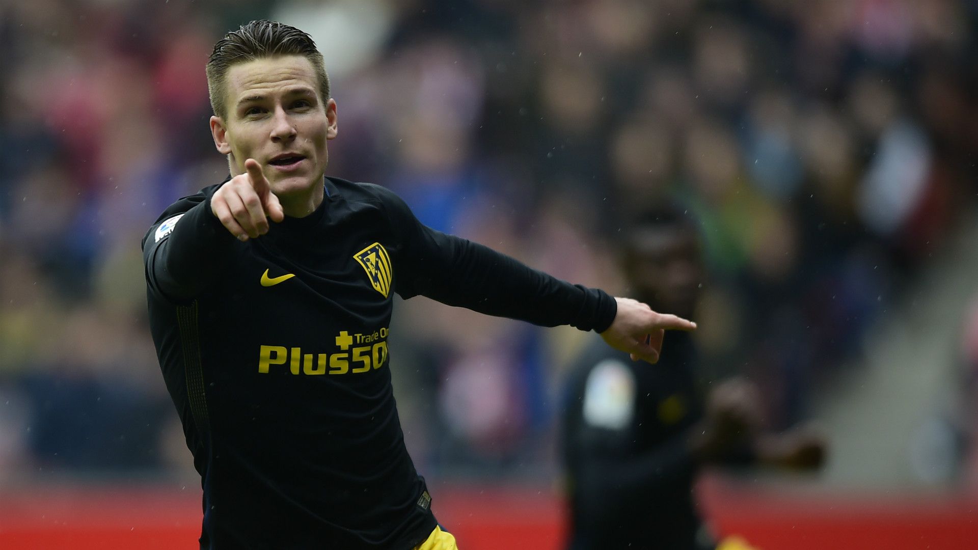 KEVIN GAMEIRO SPORTING GIJON ATLETICO MADRID LALIGA 02182017