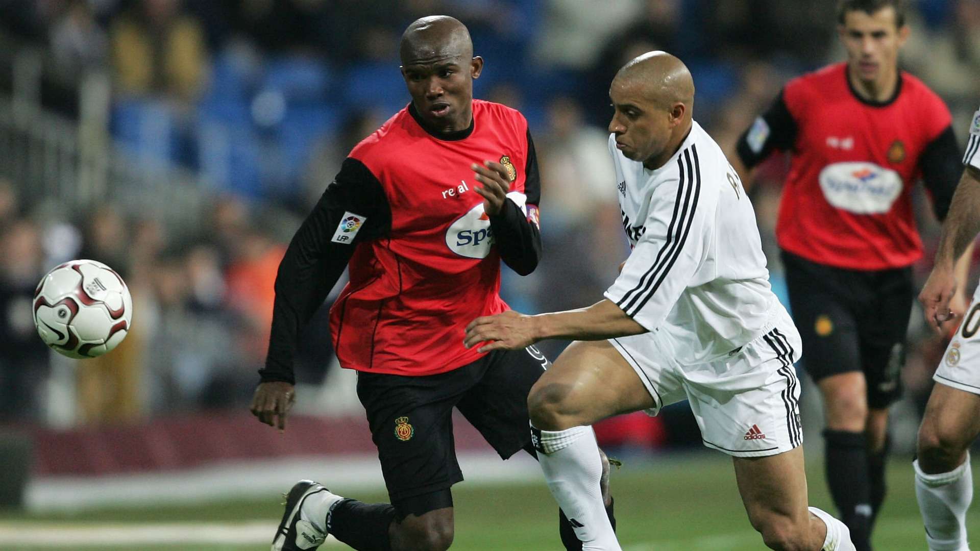 Samuel Eto´o Roberto Carlos Real Madrid Mallorca