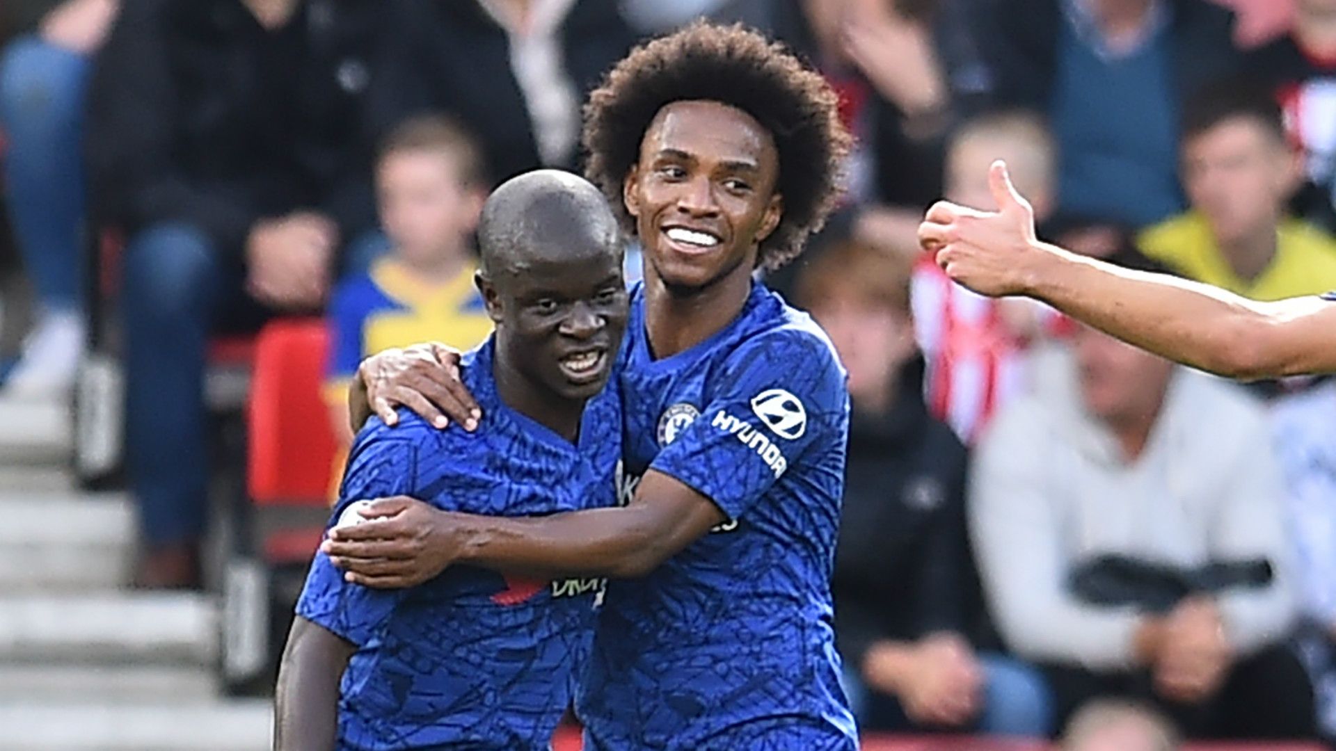 N'Golo Kante Willian Chelsea 2019-20