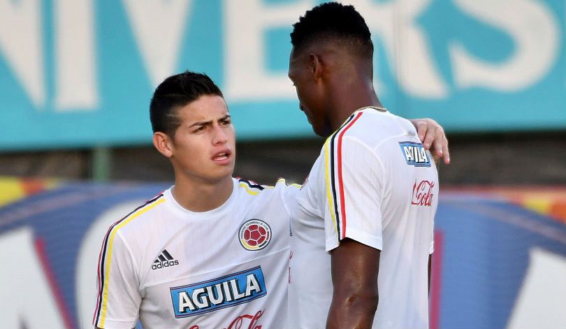 James Rodríguez & Yerry Mina Colombia