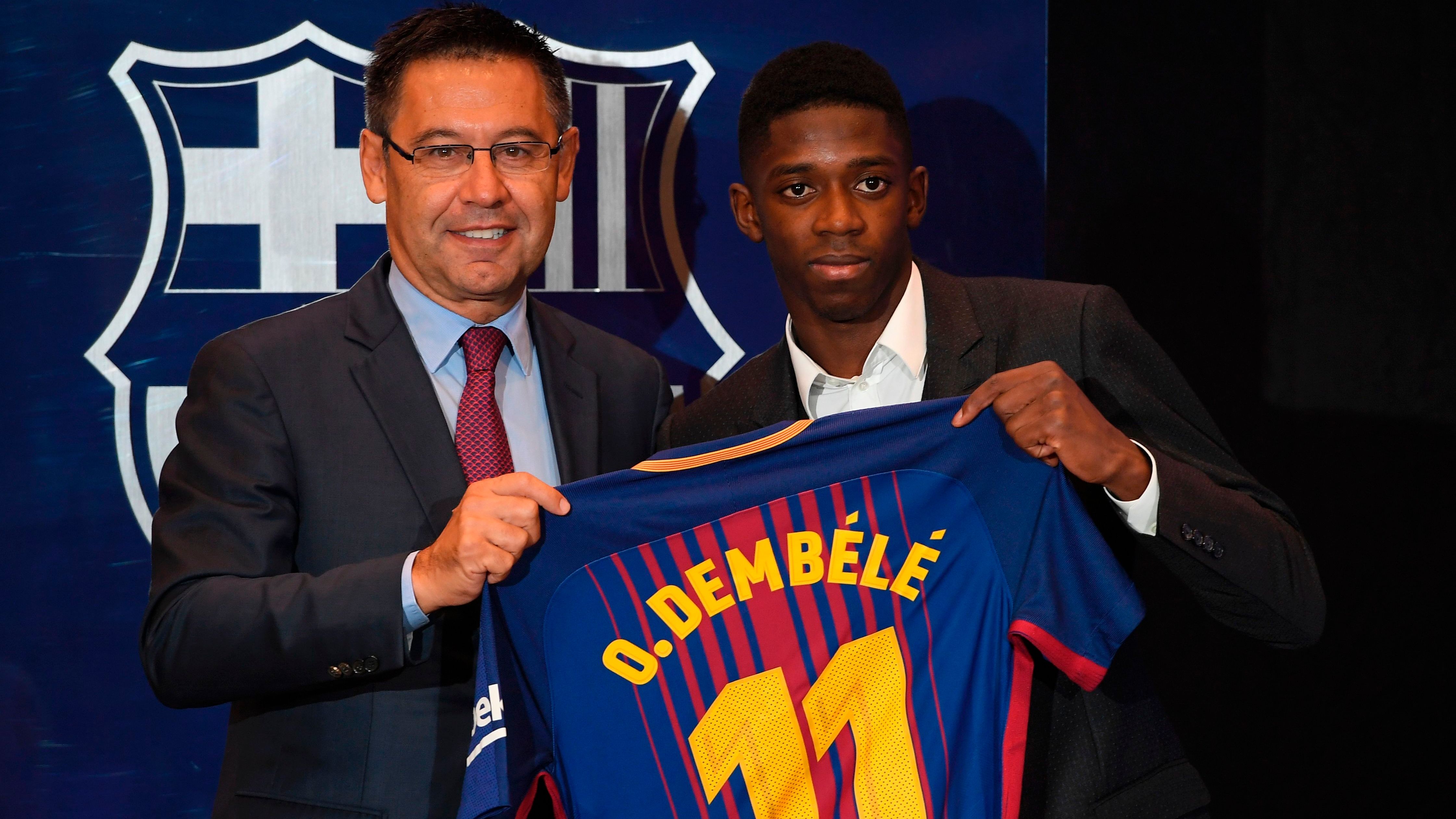 Ousmane Dembele Barcelona 2017/18