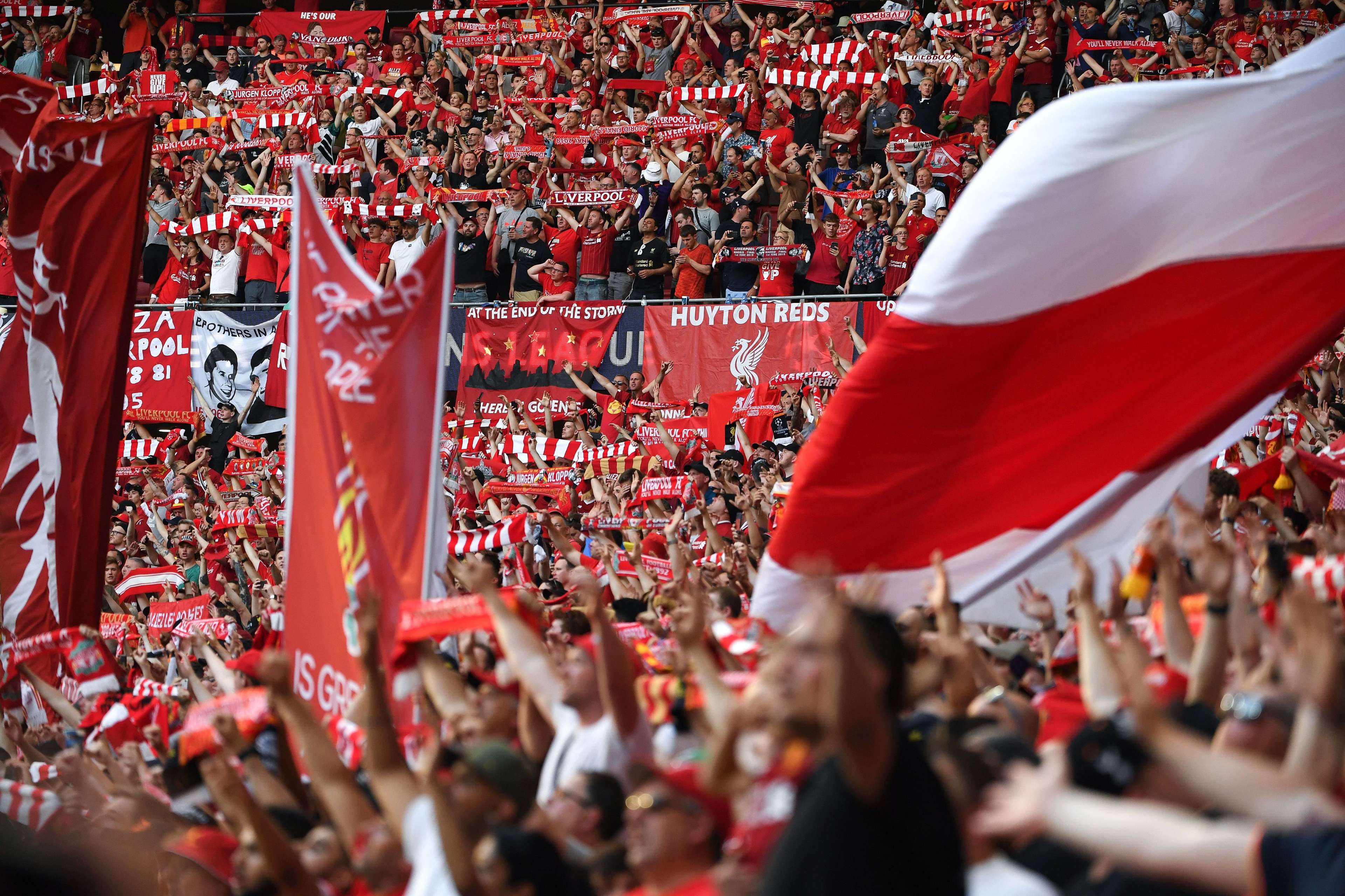 Liverpool fans - Champions League final