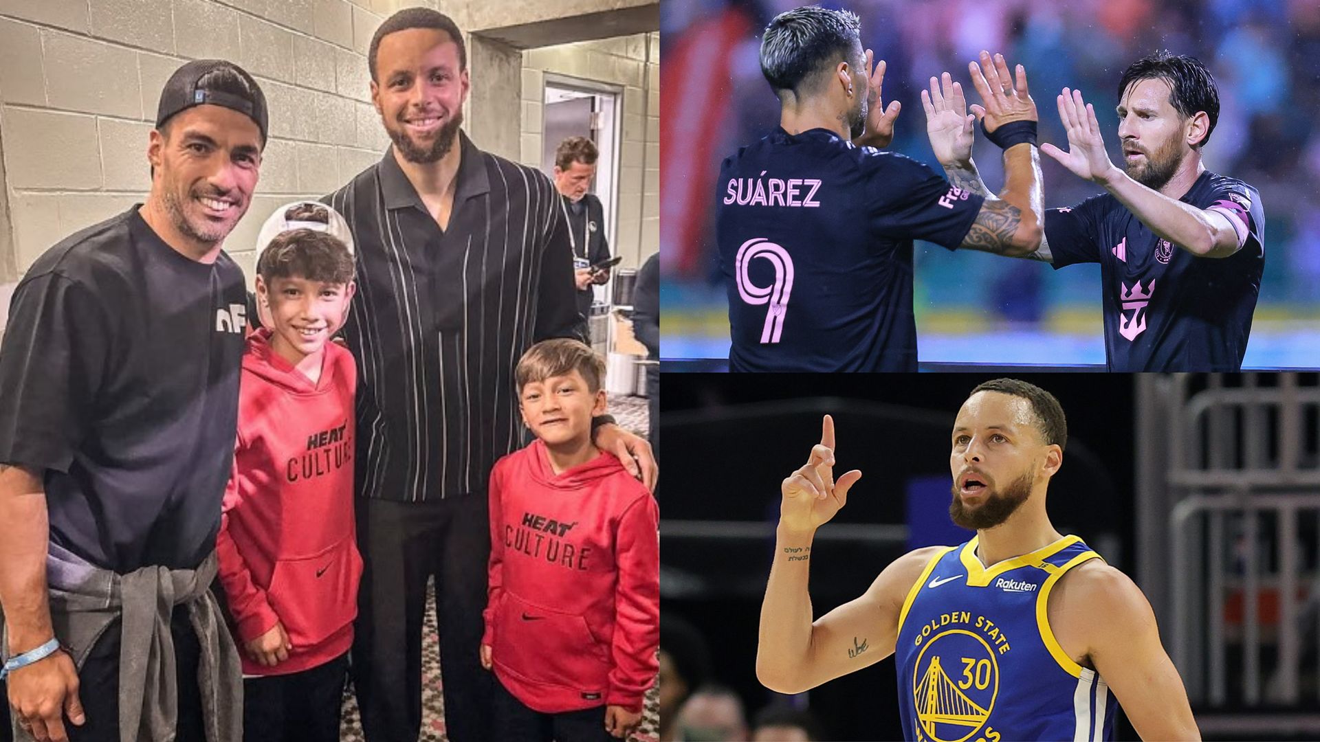 Luis Suarez Steph Curry 2025