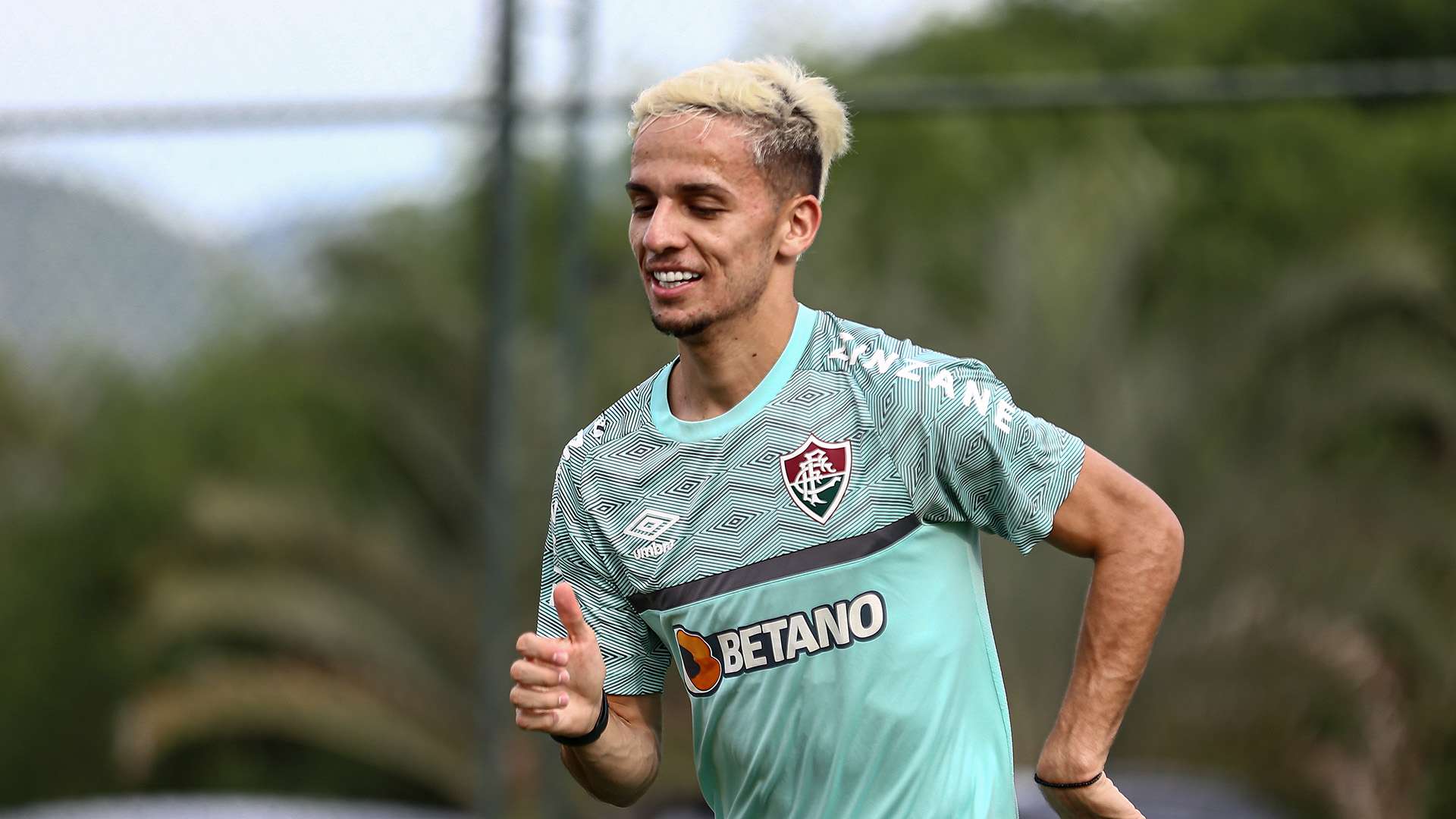 Gabriel Teixeira, treino do Fluminense 2022