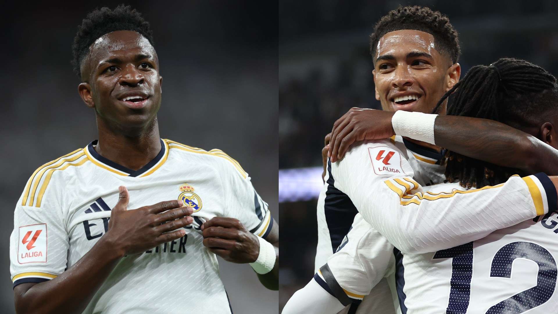 Vinicius Júnior e Jude Bellingham, Real Madrid (Foto: Getty Images)