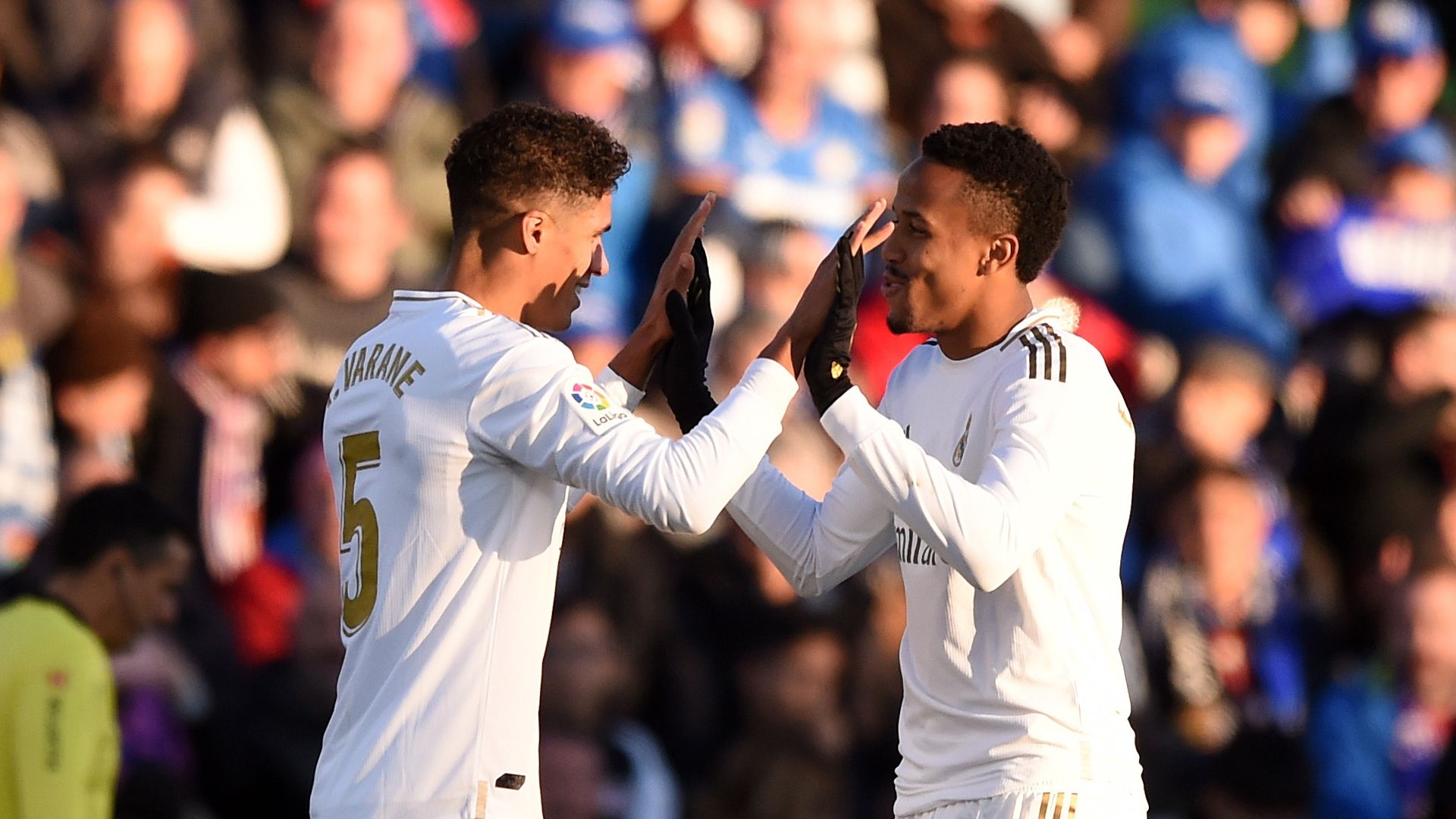 Raphael Varane y Eder Militao, Real Madrid