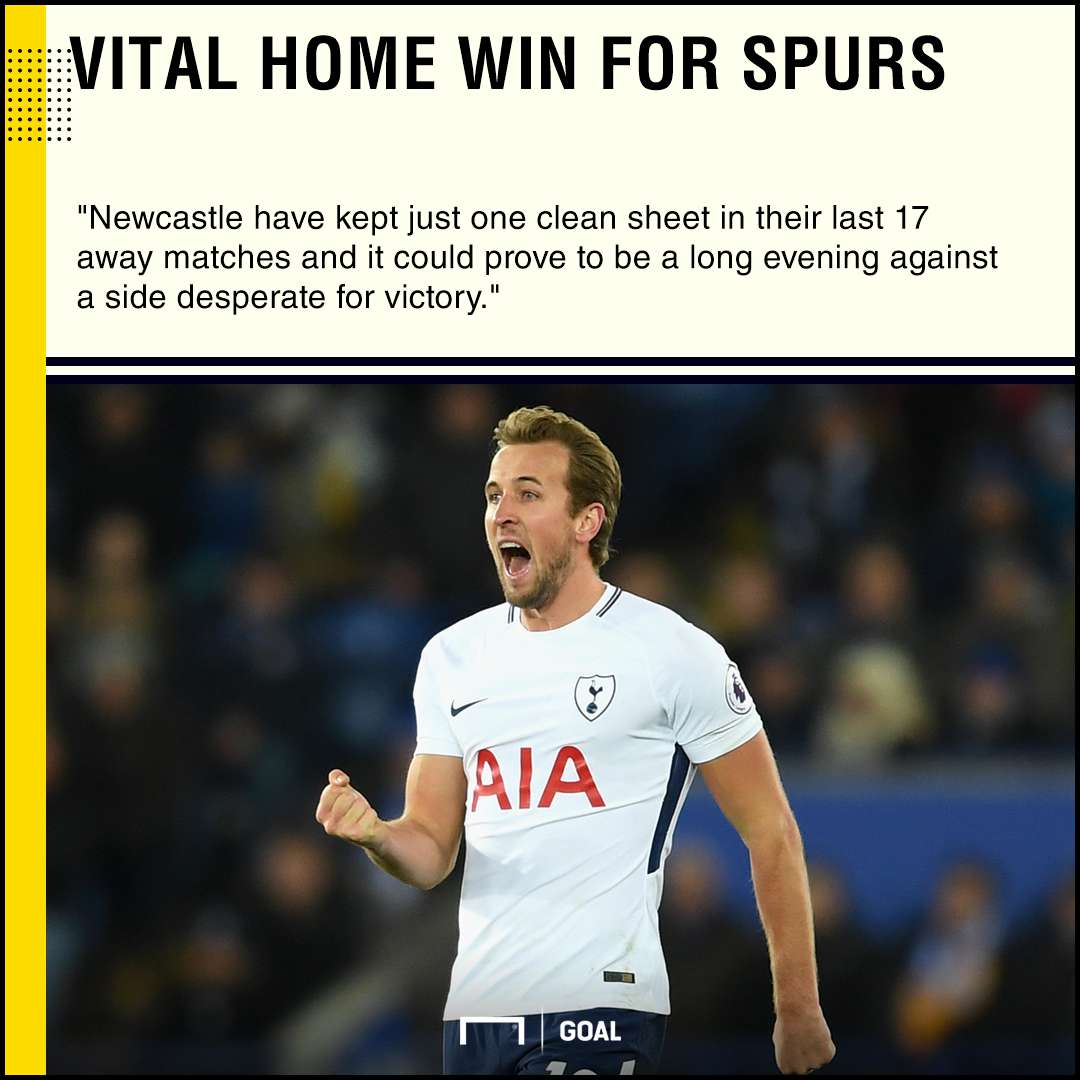 Spurs Newcastle graphic