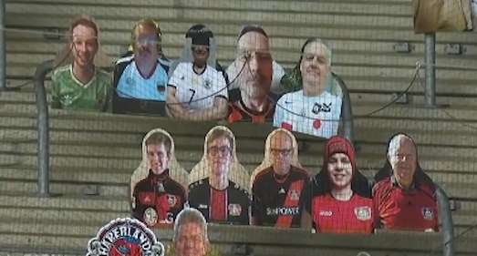 Bayer Leverkusen paper fans